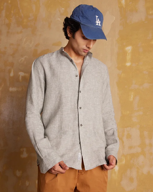 Lowest Price Soft Washed Linen Shirt - Green