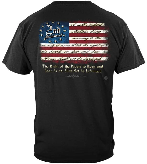 Weekend Bargains Just for You 2nd Amendment "The Right of the People" Patiotic T-Shirt #RN2367- Discontinued