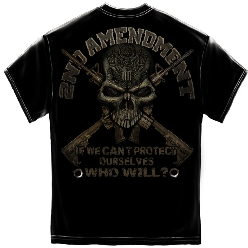 Weekend Shopping Extravaganza 2nd Amendment 'Protect Ourselves' T-Shirt #RN2259