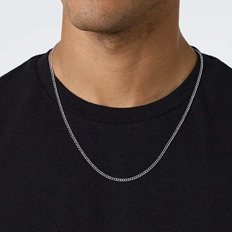 Weekend Specials You Can't Miss 3MM Chain Necklace | Silver