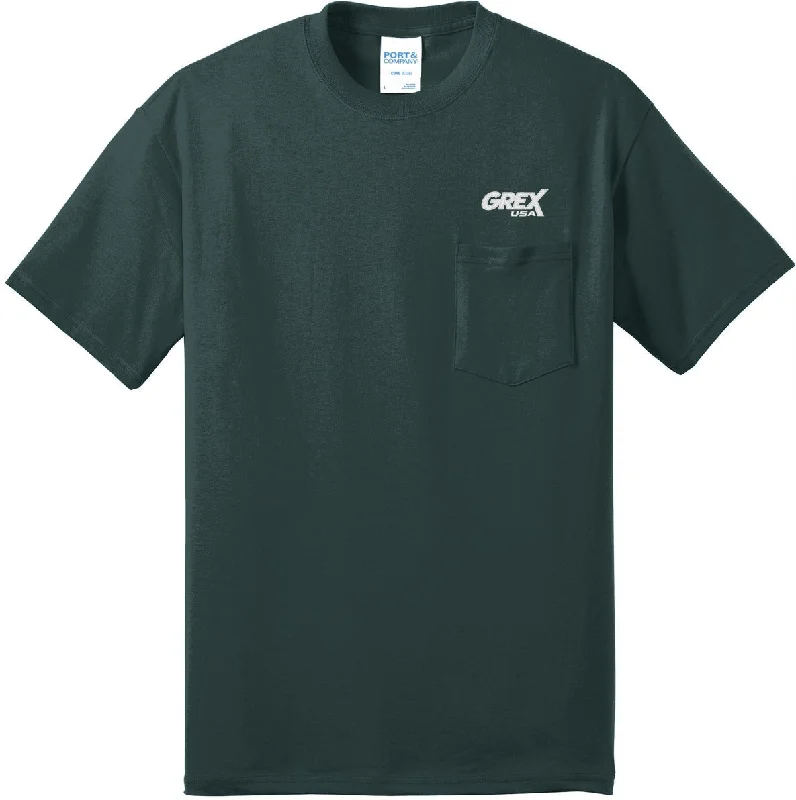 Weekend Savings Delight Port & Company Core Blend Pocket Tee