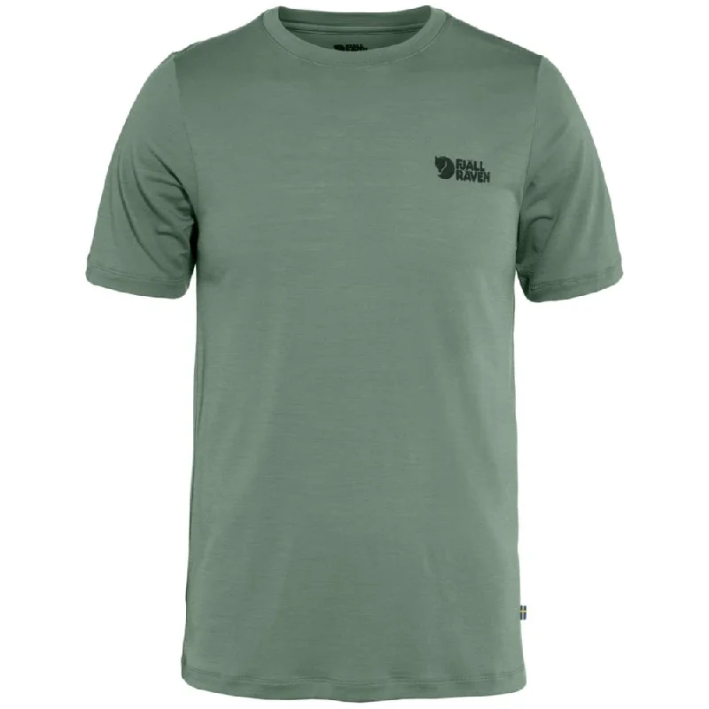 Special Discount Abisko Wool Logo T-Shirt SS Men