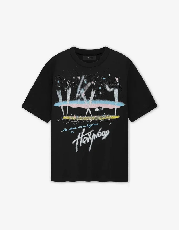 The Best Prices Amiri Black Hollywood Lights T-Shirt