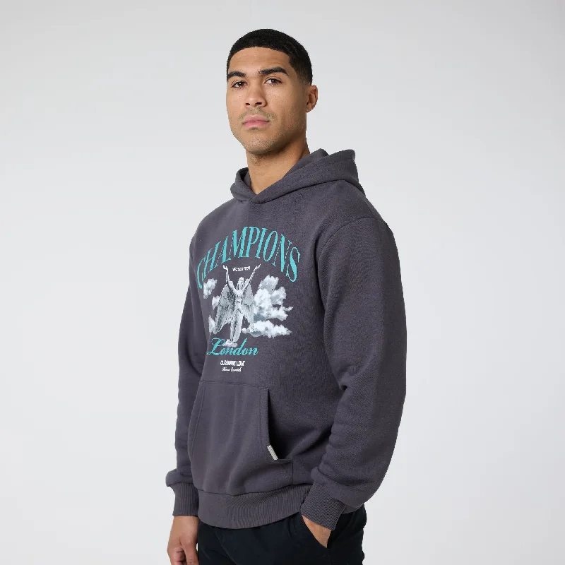 Midnight Madness Champions Hoodie | Charcoal
