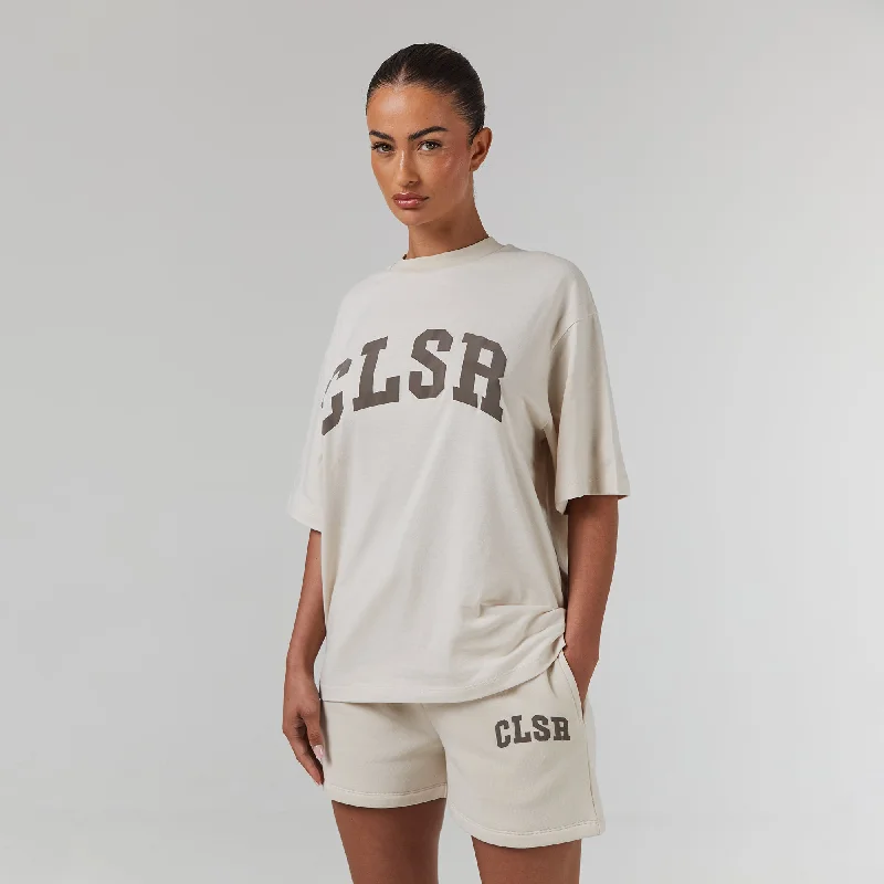 Final Markdown CLSR Varsity Twinset | Stone