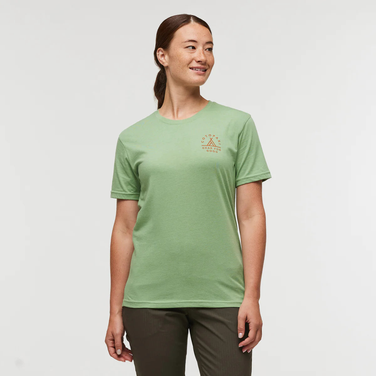 Price Reduction Llama Map Organic T-Shirt (Women's)
