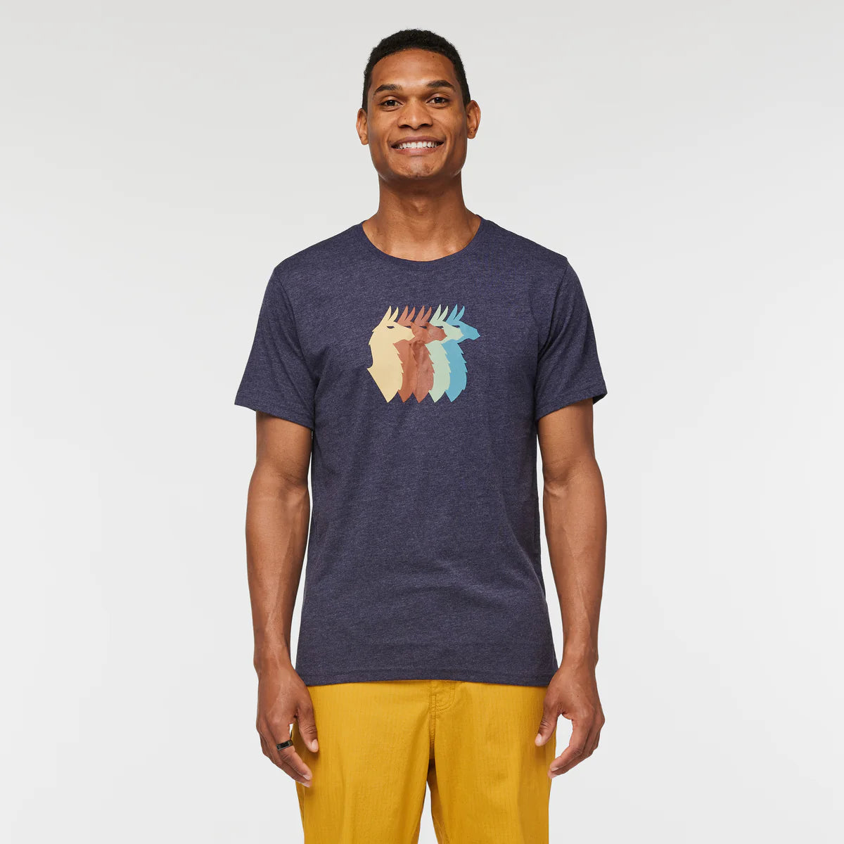 Price Rollback Llama Sequence Organic T-Shirt (Men's)