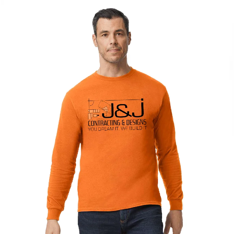 Reduced Rates Gildan Adult Heavy Cotton Long-Sleeve T-Shirt, Full Color
