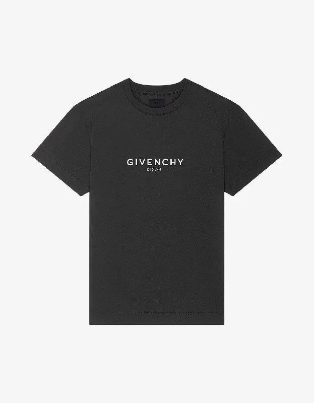 Special Discount Givenchy Grey Archetype Logo T-Shirt