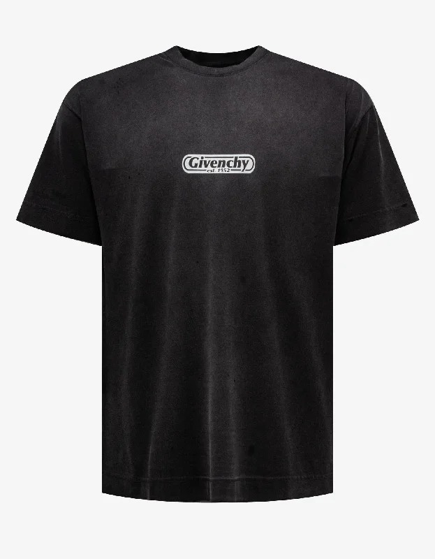 Savings Bonanza Givenchy Grey Graphic Print T-Shirt
