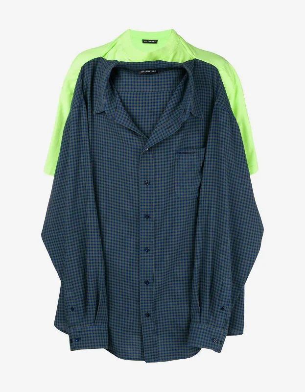 Bargain Prices Balenciaga Green T-Shirt Shirt