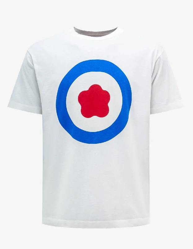 Special Buy Kenzo Off White 'Kenzo Target' Oversize T-Shirt