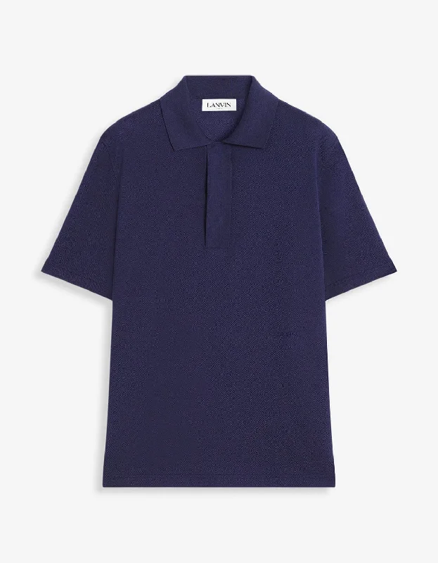 Limited Quantity Lanvin Blue Classic Polo T-Shirt