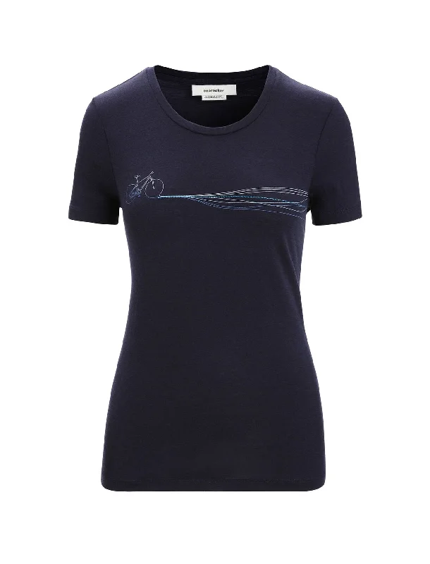 Don’t Miss Out Merino Tech Lite II Short Sleeve T-Shirt Cadence Paths (Women's)
