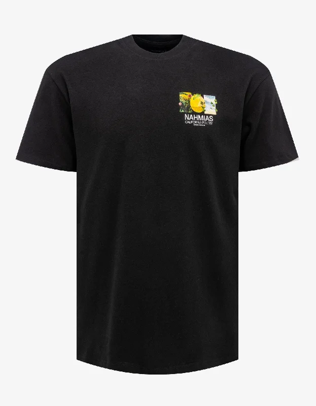 Online Exclusive Nahmias Black Landscape Logo T-Shirt