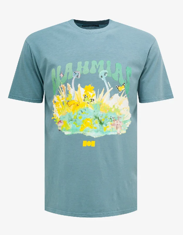 Discount Extravaganza Nahmias Blue Nahmias Floral T-Shirt
