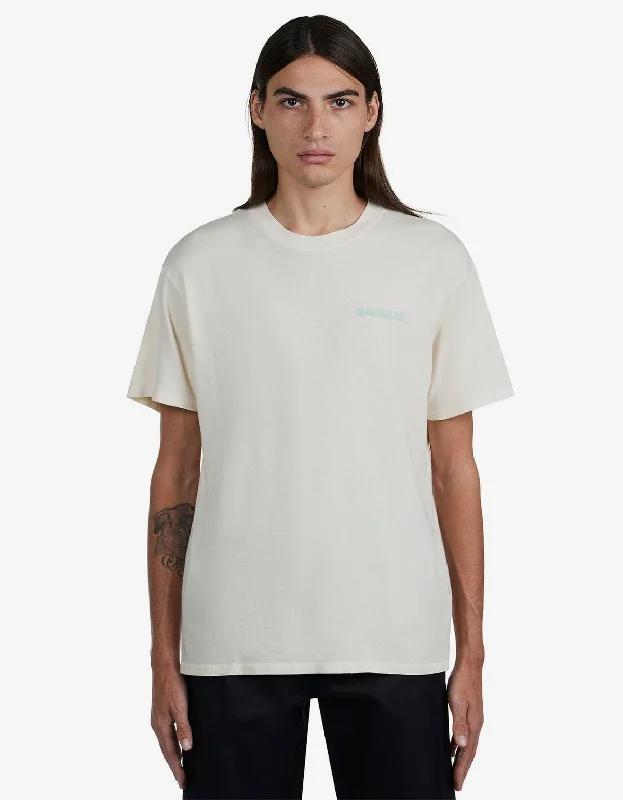 Stock Up and Save Nahmias White Queen of the Coast Print T-Shirt