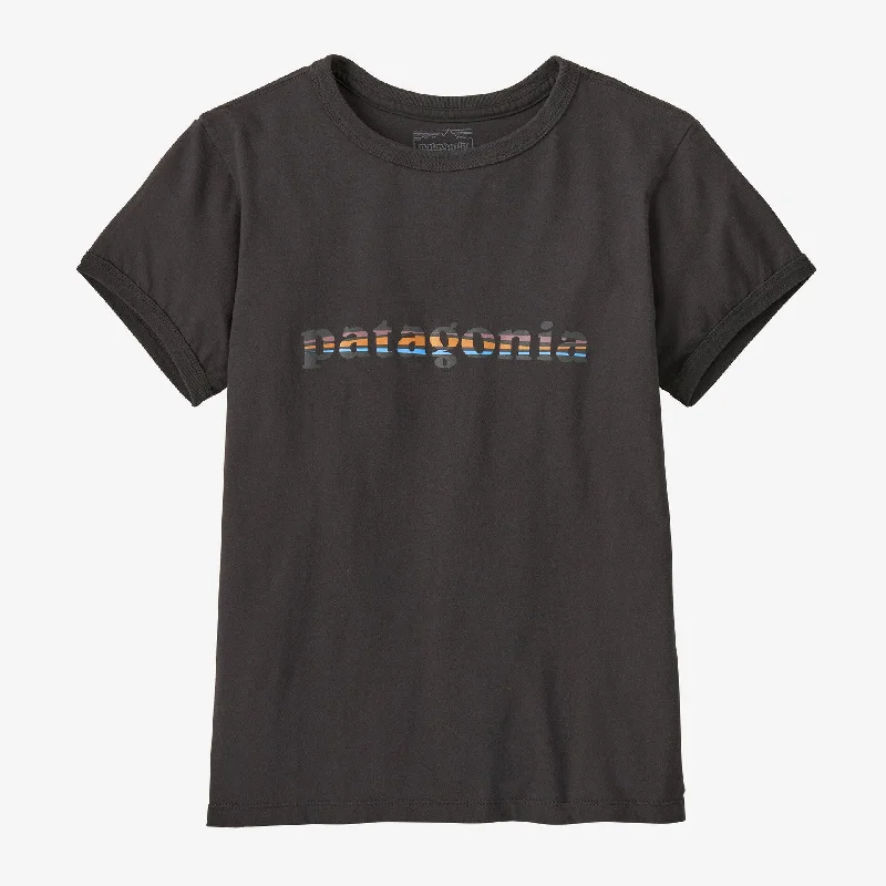 Unbeatable Prices '73 Text Logo Organic Ringer Tee (Women's)