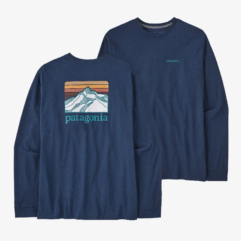 Super Sale Long-Sleeved Line Logo Ridge Responsibili-Tee (Men's)