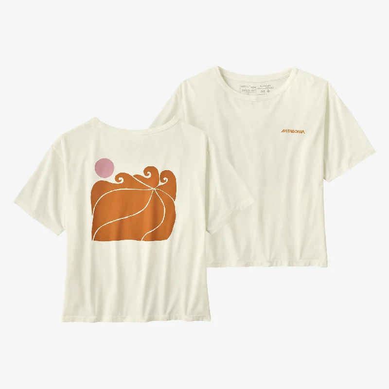 Hurry In Sunrise Rollers Organic Easy-Cut Tee (Women's)