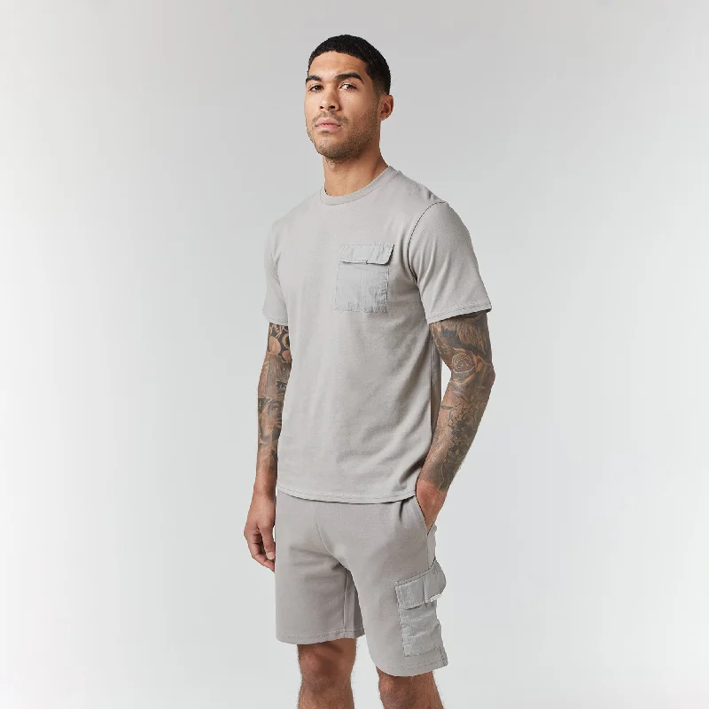 Markdown Sale Premium Pocket Twinset | Sand