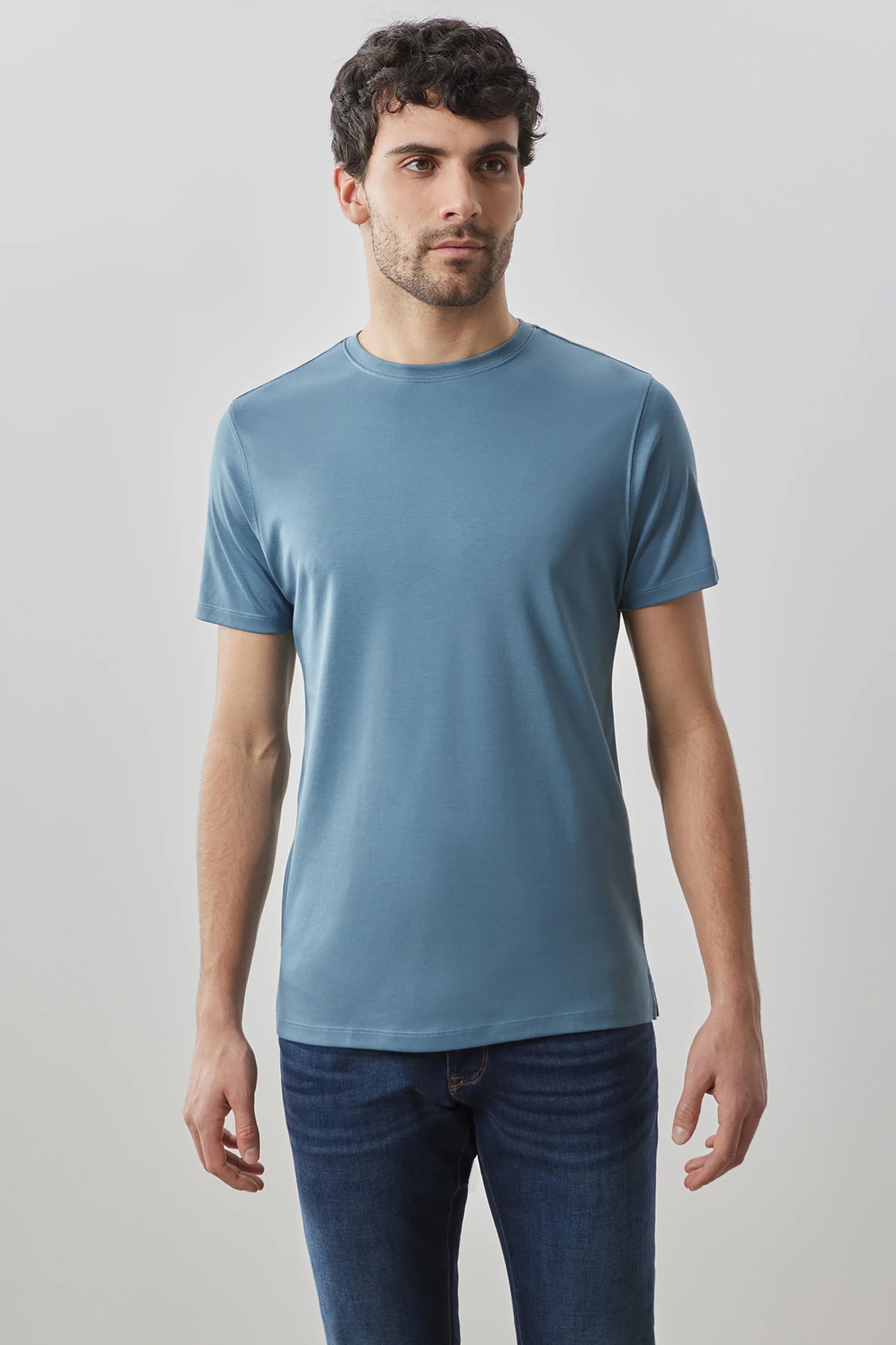 Weekend Bargains Await You Robert Barakett Coronet Blue SS T Shirt - 23336