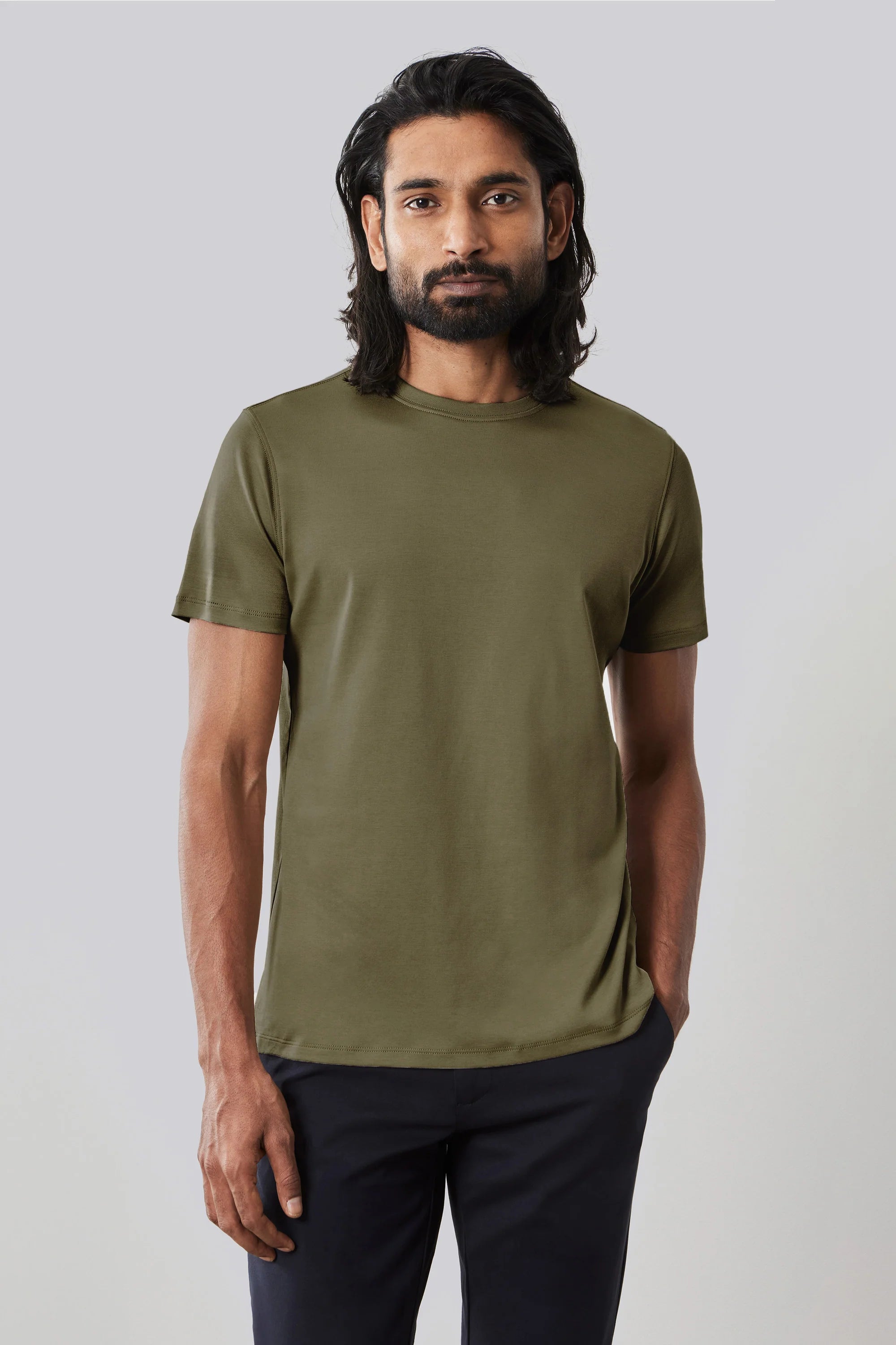 Weekend Discounts to Love Robert Barakett Georgia SS T-shirt - 23336 - Loden