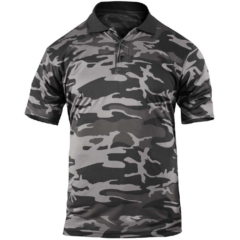 Must-Have Deals Rothco Mens Moisture Wicking Polo Shirt