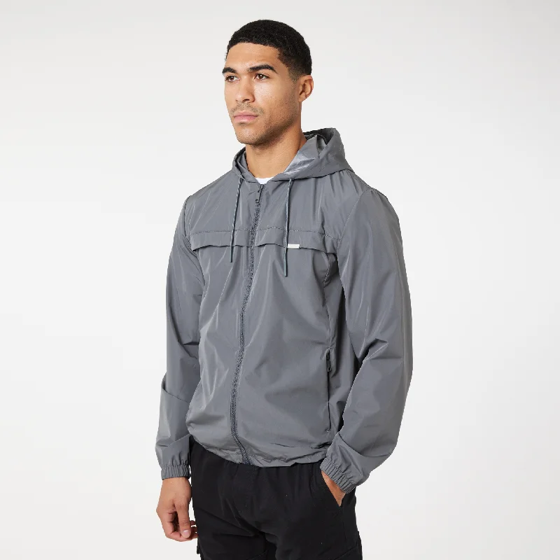 Inventory Reduction Smart Windbreaker | Grey