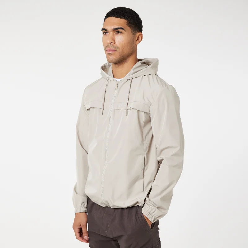 Price Blitz Smart Windbreaker | Stone