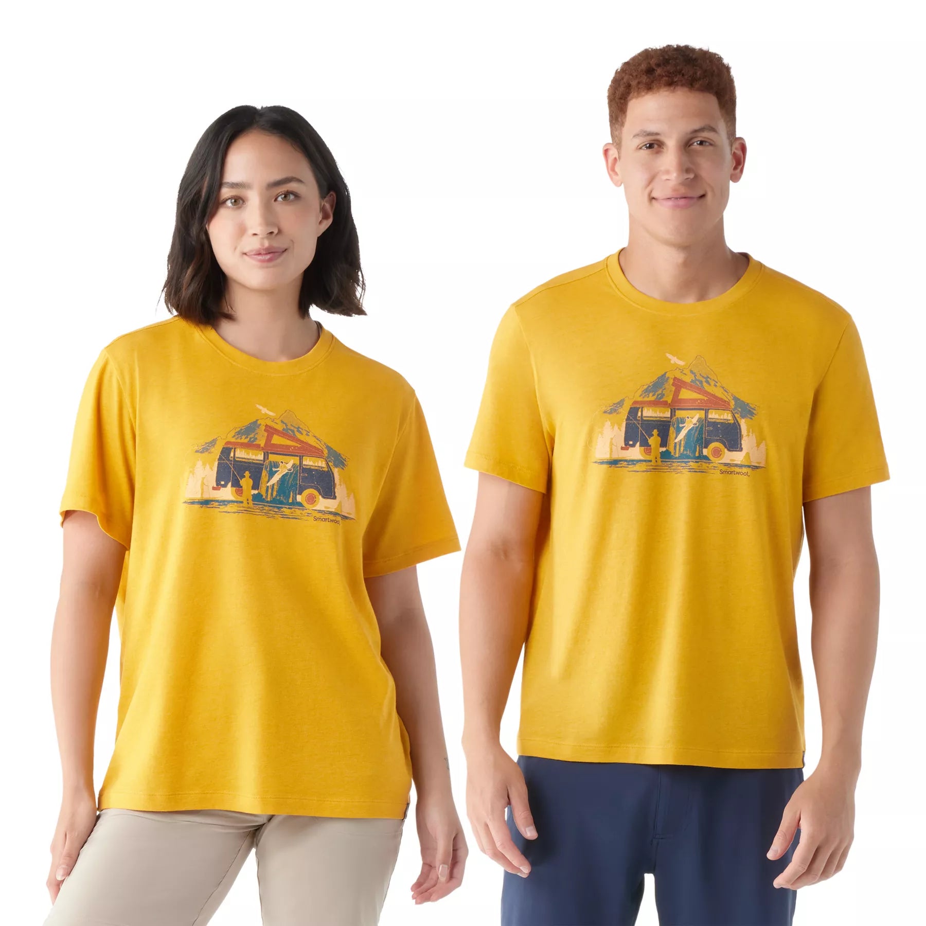 Weekend Specials to Delight River Van Graphic Short Sleeve Tee