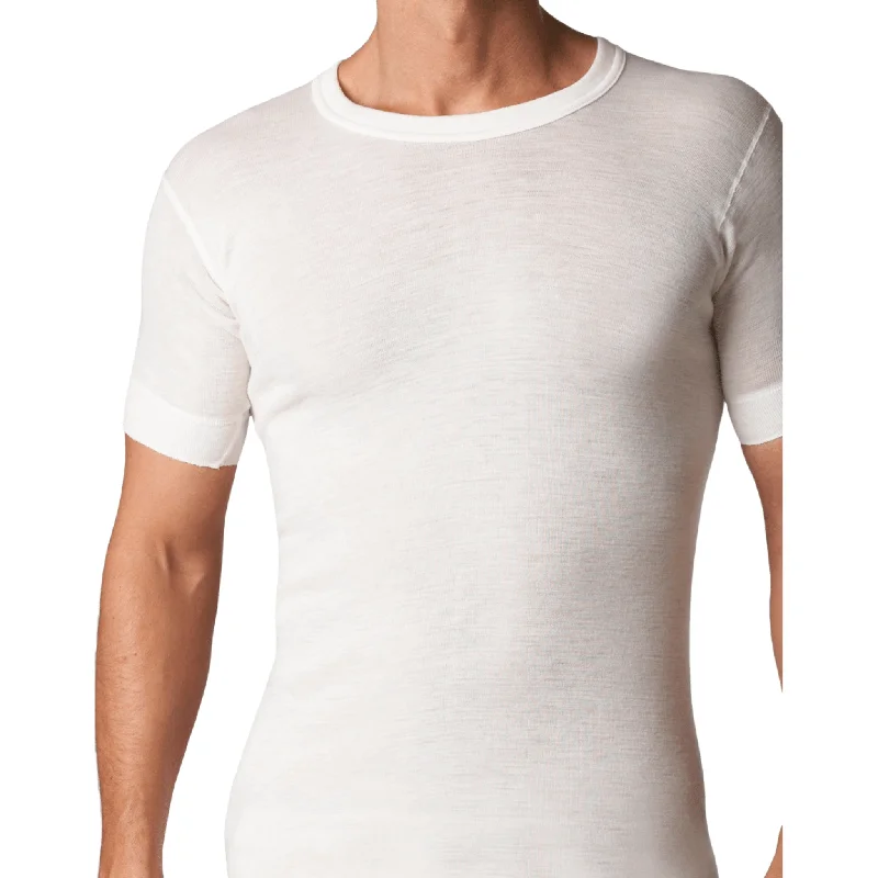 Super Deal Stanfield's Super Wash Wool Short Sleeve Shirt - 4311
