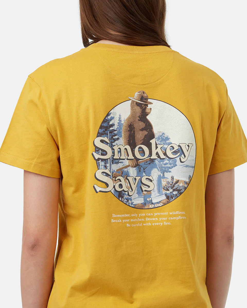 Daily Deals Smokey Bear Says T-Shirt (Women's)