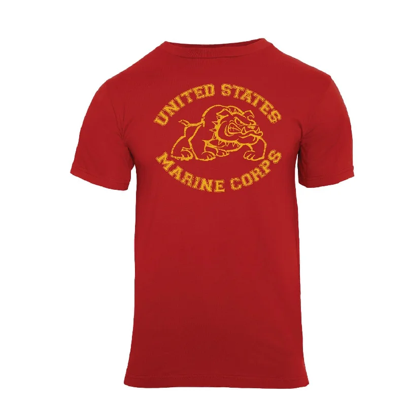 Instant Savings Vintage U.S. Marine Bulldog T-Shirt by Rothco