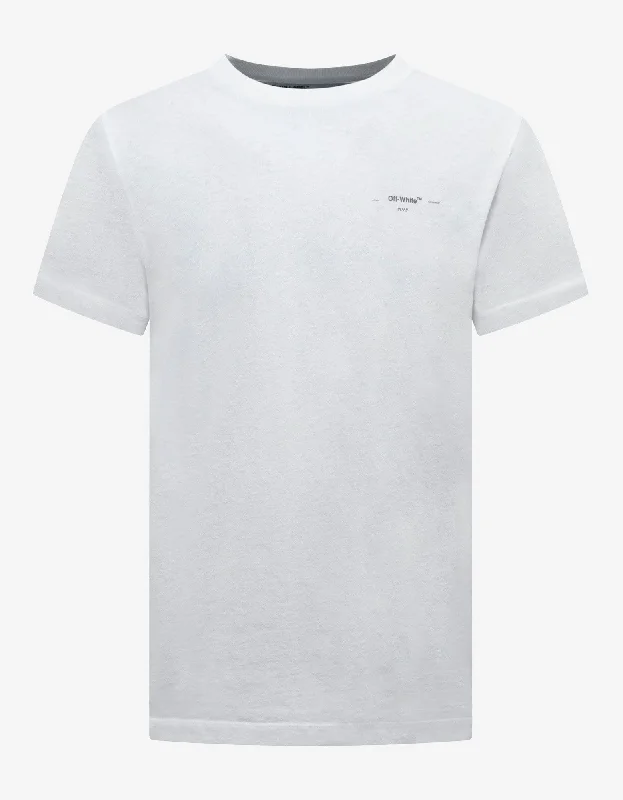 Markdown Madness Off-White White Off-White Logo Print T-Shirt