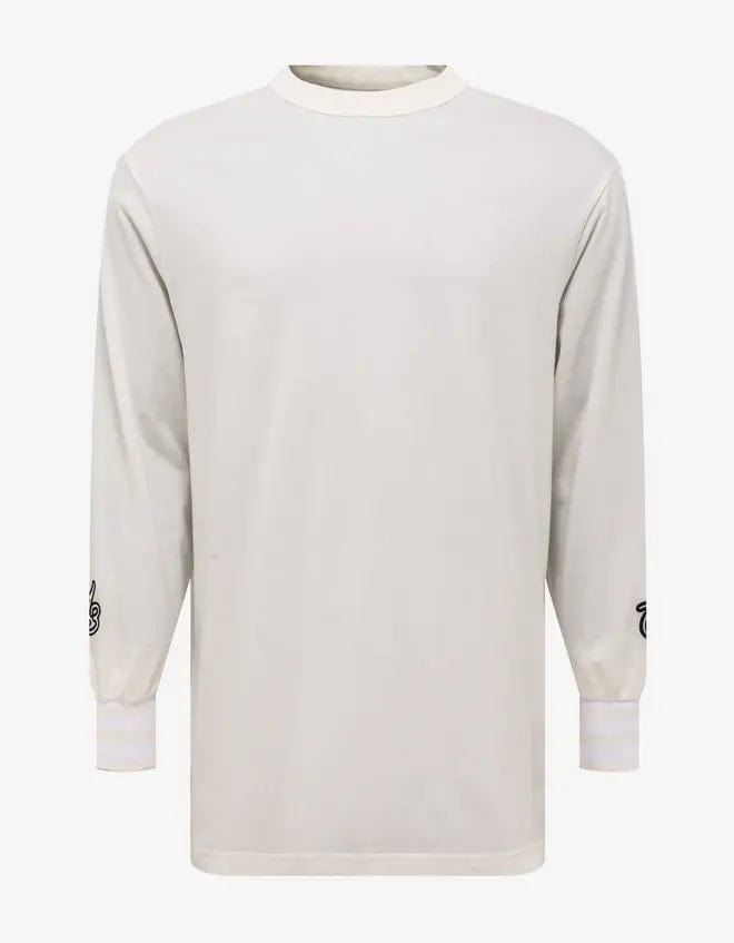 Deal Alert Y-3 Off White Graphic Long Sleeve T-Shirt