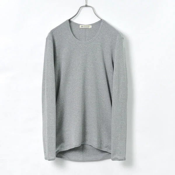 Price Reduction 在东京的日本 /长袖完美的内饰U脖子上制造