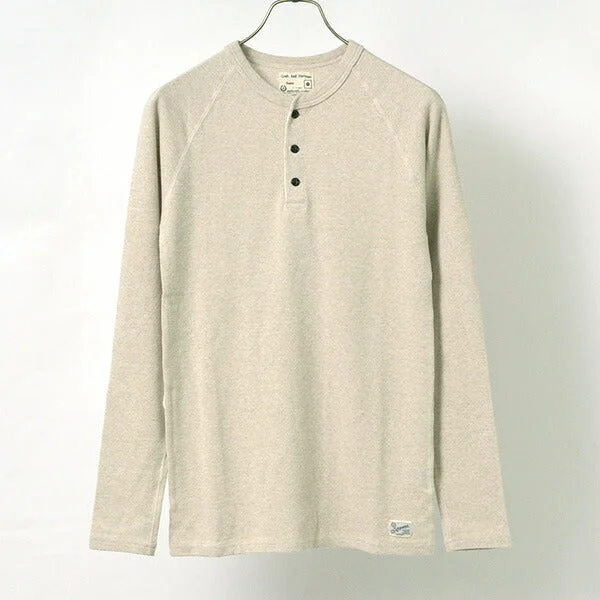 Online Only Kepani / Henley Neck长袖T恤