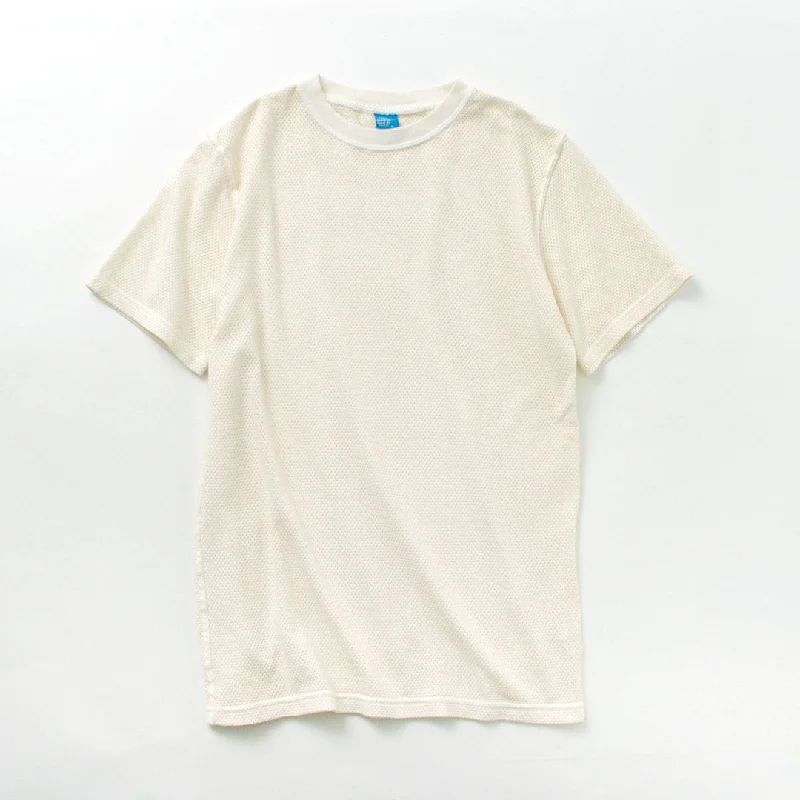 New Markdowns 良好 /穿过短袖船员脖子T恤
