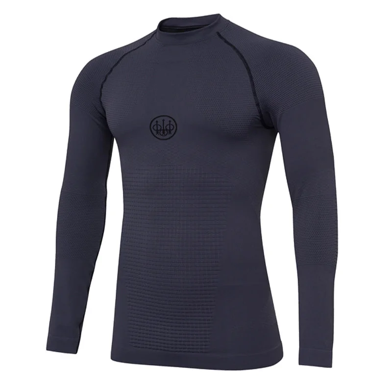Super Bargain Beretta Body Mapping 3D L/S Base Layer Ebony