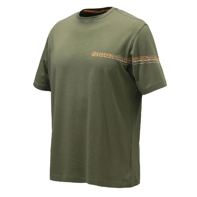 Bonus Savings Beretta Lines T-shirt Green Stone