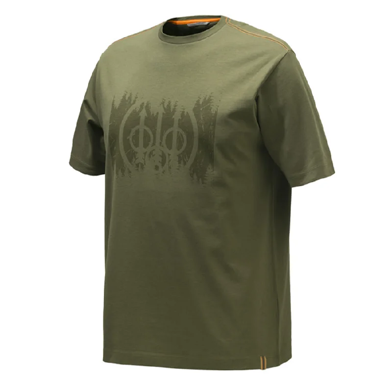 Now or Never Beretta Trident T-Shirt Dark Olive