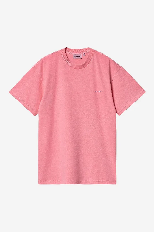 Weekend Deals That Dazzle Carhartt Wip Duster Script T-shirt Rosa Uomo