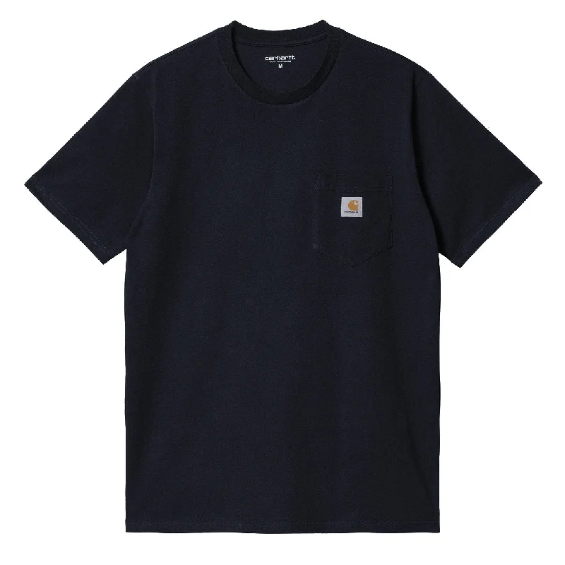 Final Clearance Carhartt WIP Pocket T-Shirt Dark Navy