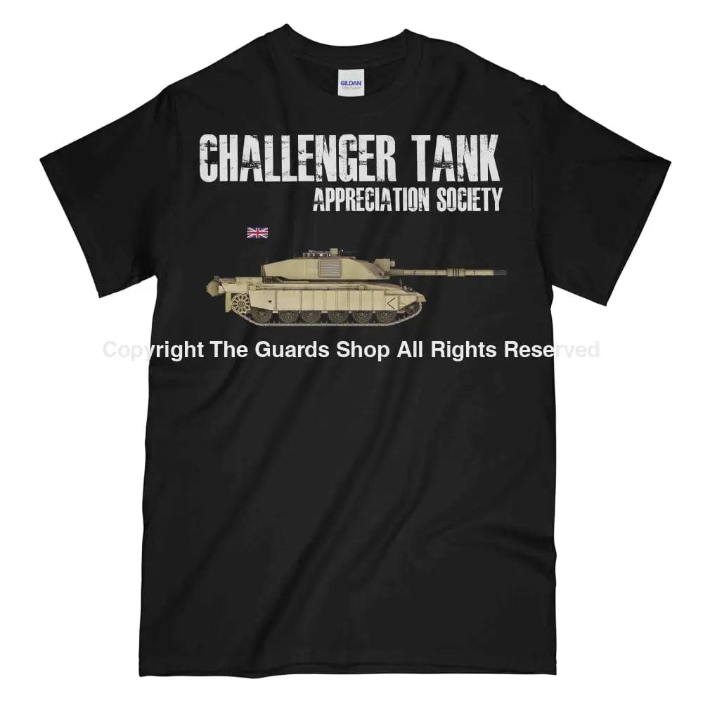 Weekend Offers You Can't Ignore CHALLENGER TANK Appreciation Society Printed T-Shirt