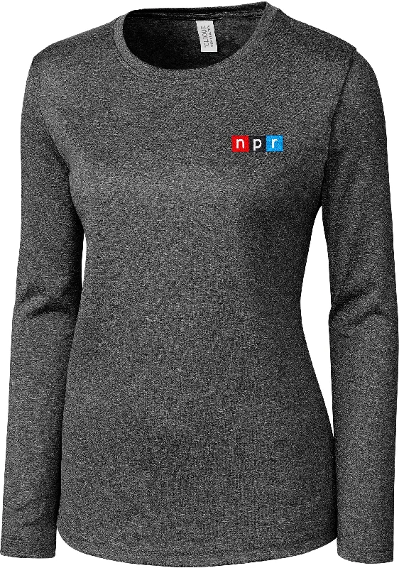 Exclusive Access Clique Ladies Charge Active Long Sleeve Tee