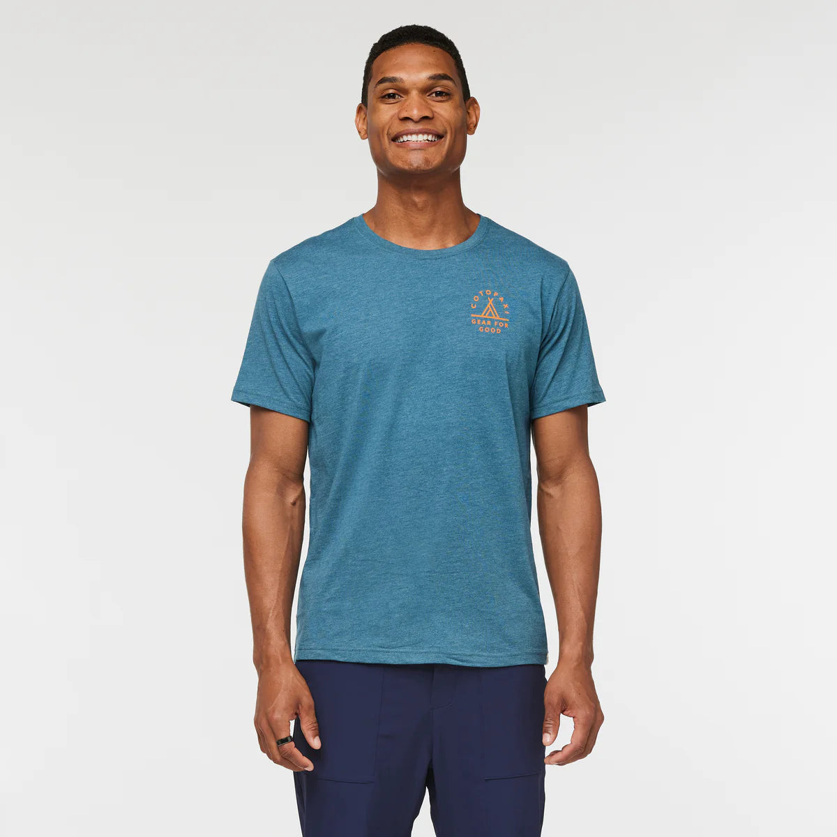 Discount Mania Llama Map Organic T-Shirt (Men's)