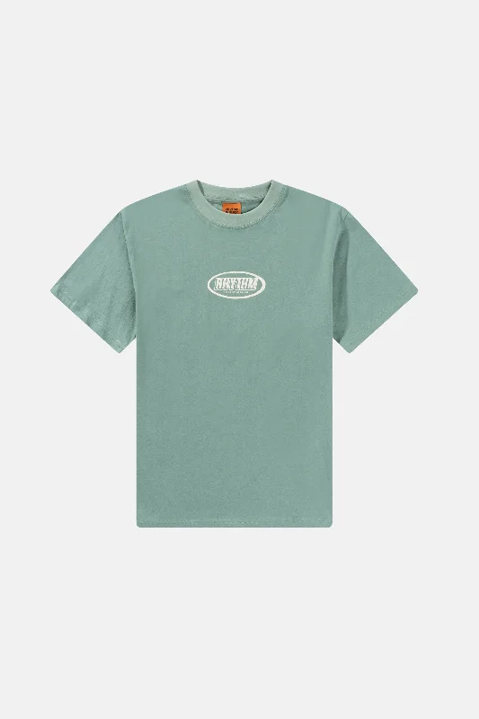Weekend Specials to Love Elliptic Printed Vintage Ss T-Shirt Vintage Green