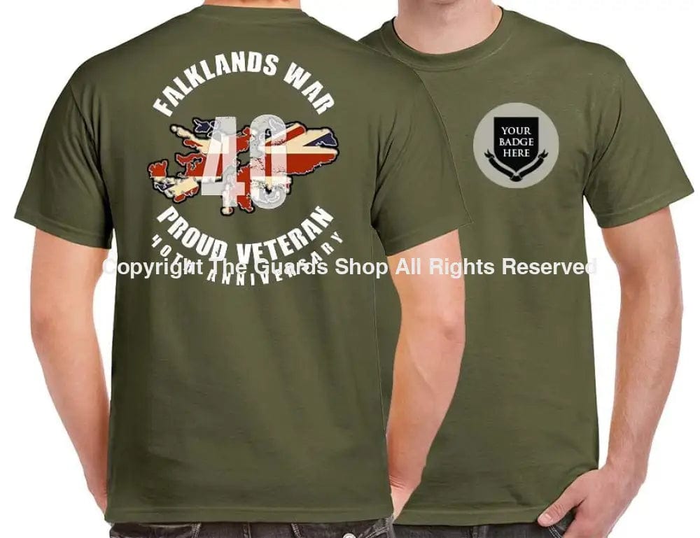 Weekend Savings Fiesta FALKLANDS 40 Double Print T-Shirt