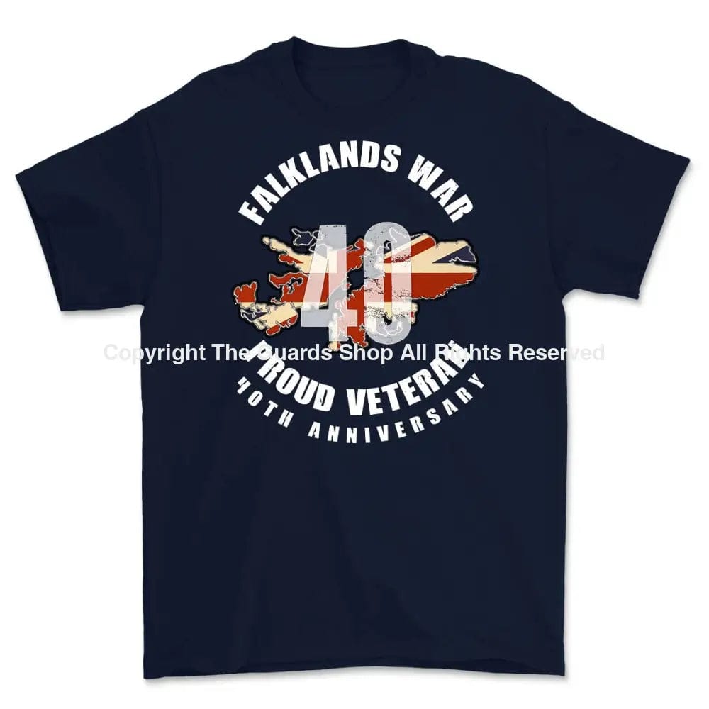 Weekend Specials Just for You FALKLANDS 40 Full Frontal Printed T-Shirt